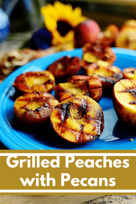 Planning a BBQ party this weekend? Set aside the meat and try this Grilled Peaches with Pecans. A healthy, tasty and unique dessert for the entire family.