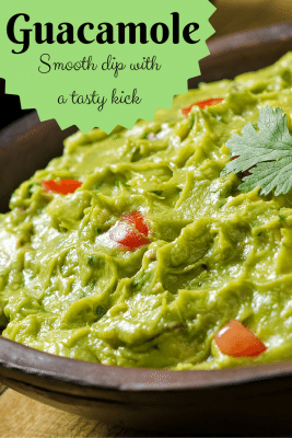 Guacamole is a Mexican cuisine that you can quickly add to your table. A smooth dip that has a tasty kick that you will yearn for. Make your own version in minutes!