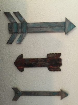 Wooden Arrows