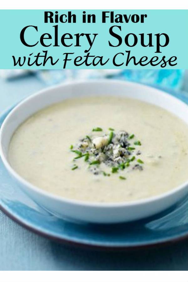 A fabulous Celery Soup with Feta Cheese that won't break your bank. An elegant soup that has that delicious flavor your will surely crave for. Guests, family and even kids will love it!