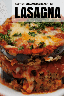 Replace the usual meat filling Lasagna with eggplant slices layered with 3 different kinds of cheese. A heartier and creamer version of our all-time favorite. A good way to introduce eggplant to kids.