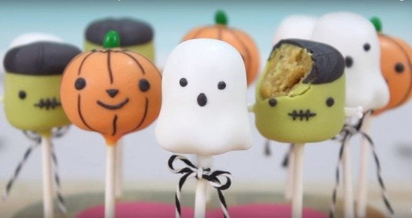 diy halloween cake pops