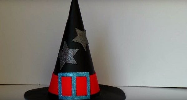 diy witch hat tutorial