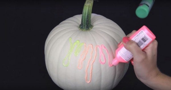 diy glow in the dark pumpkin