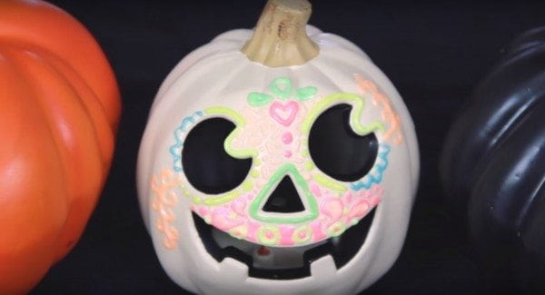 diy glow in the dark pumpkin