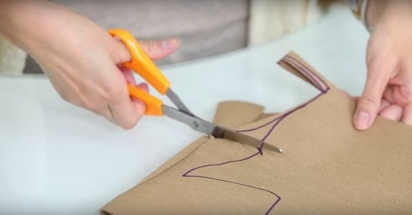 diy fall leaf placemat