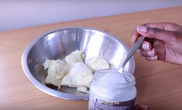 homemade creamy shea butter