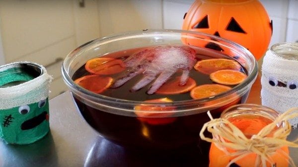 homemade halloween punch