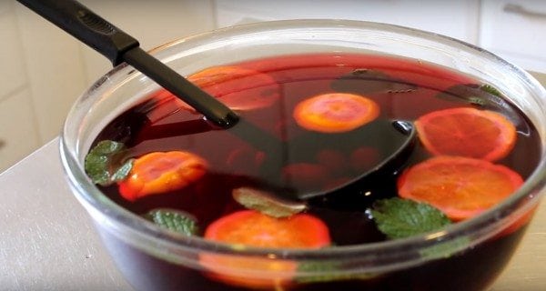 homemade halloween punch