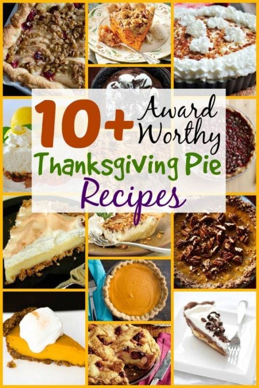 Celebrate Thanksgiving Day with family and friends with these award-worthy pies on your dessert table. End dinner with these delectable sweet treats.