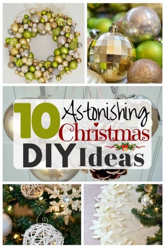 Christmas is in the air! Start decorating your home with these fascinating and super easy DIY ideas.