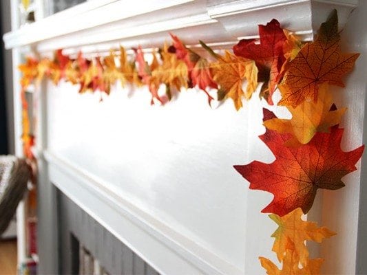 diy fall garland