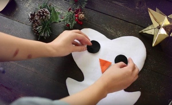 diy penguin pillow