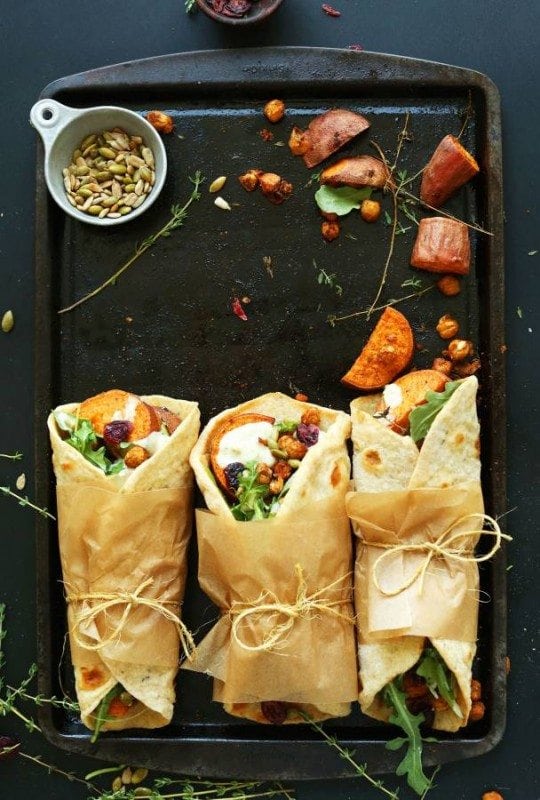 vegan wraps