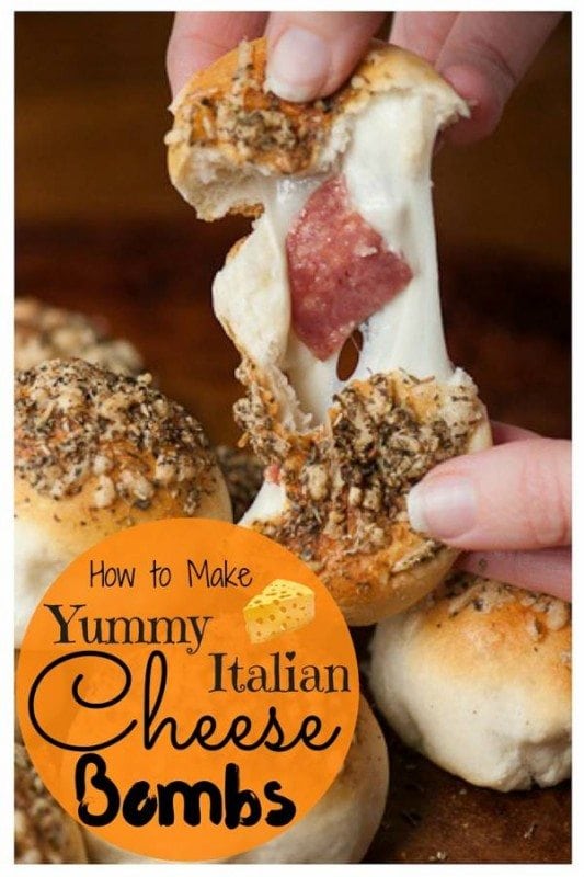 These Italian cheese bombs are the the bomb! They are tasty, easy-to-make and takes little of your time.