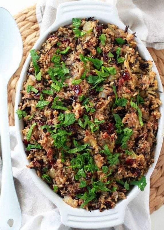 Herbed Wild Rice & Quinoa Stuffing