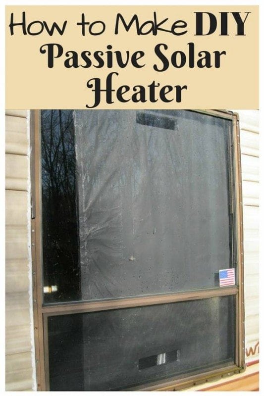 DIY Passive Solar Heater made from kitchen aluminum foil and Styrofoam. Reduce the heat and keep your house cool.