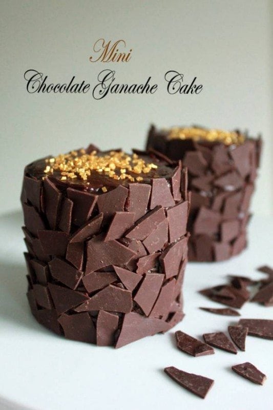 Mini Chocolate Ganache Cake