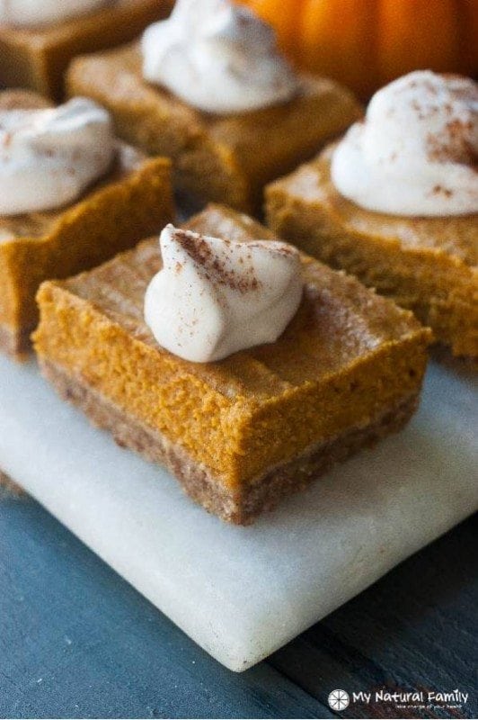 Paleo Pumpkin Bars