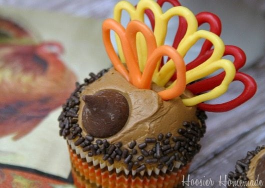 turkey cupcakes