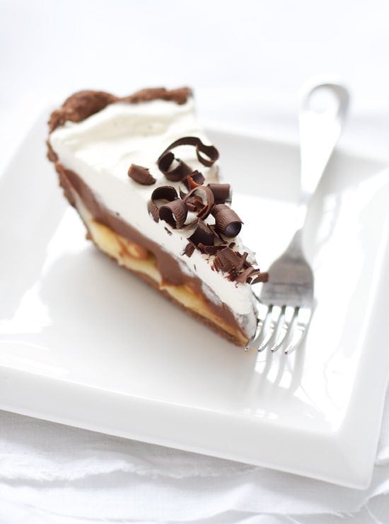 chocolate banana pie