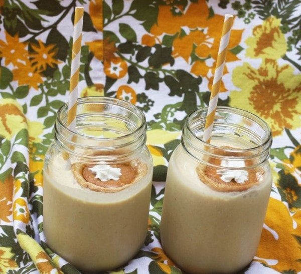 pumpkin pie milkshake