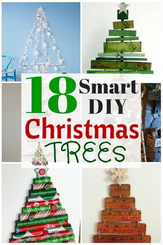 18 Smart DIY Christmas Trees The Budget Diet