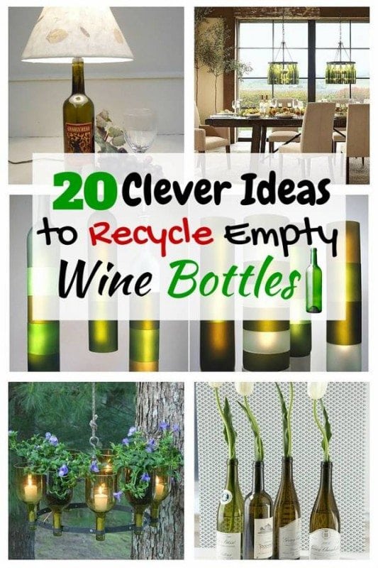Transform piles of empty wine bottles into beautiful and useful decors. Here are some ideas to inspire you.