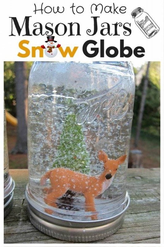 Snow globes are classic toys that kids will still love these days. Create your own snow globe which could be a great decor or gift to make someone happy this season.