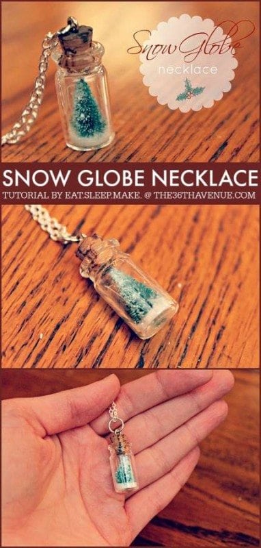Snow Globe Necklace