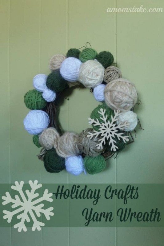 yarn-wreath