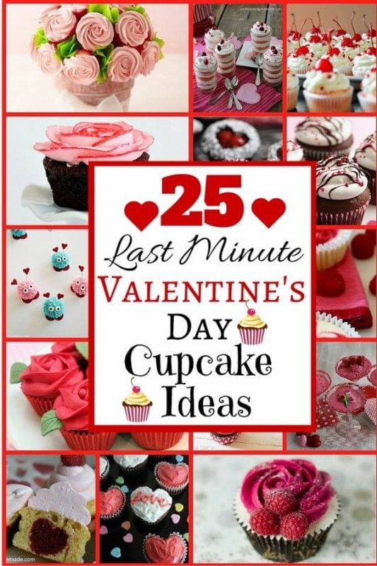 Celebrate Valentine's Day with these sweet, delicious 25 Last Minute Cupcakes Ideas. Sprinkled with love and kisses, they are remarkably lovely treat. 