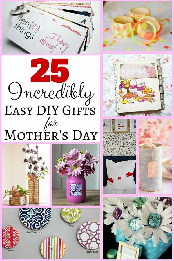 Easy DIY Mother's Day Gift Ideas - A Beautiful Mess