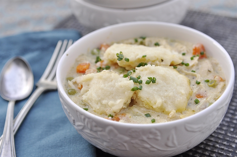 How to Eat Healthy For Less Than $400 a Month - Chicken Dumplings