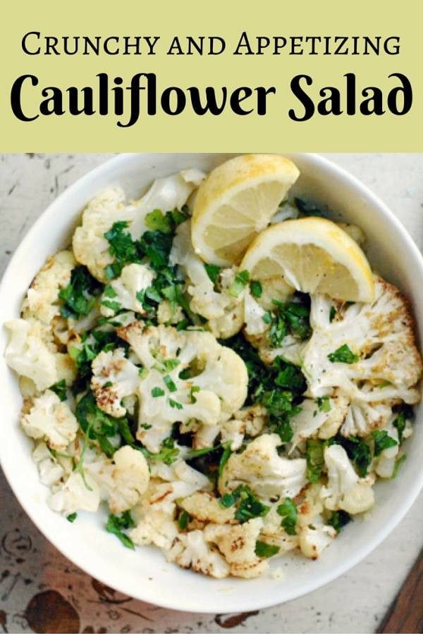 Turn the tasteless cauliflower into a tasty and nutritious Cauliflower Salad. A meal that is full of nutrients needed by the body. Munch on this simple-to-make appetizer.