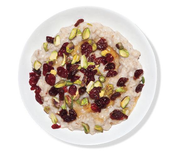 How to Eat Healthy For Less Than $400 a Month - oatmeal and dried fruits