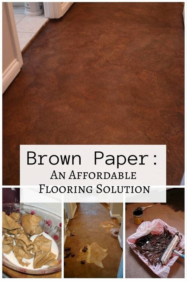 For those who want affordable, indigenous and easy flooring solution, we have here a tutorial on how to use brown paper as your flooring. An easy DIY kids can also help out.