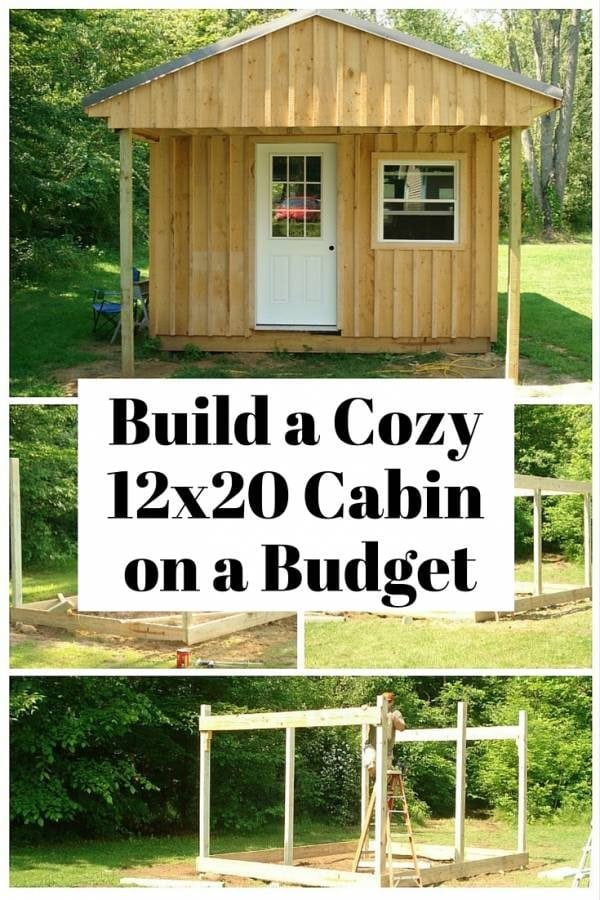 Build a sturdy and cozy cabin that improves your property without breaking your bank. Affordable, convenient and easy to build. 