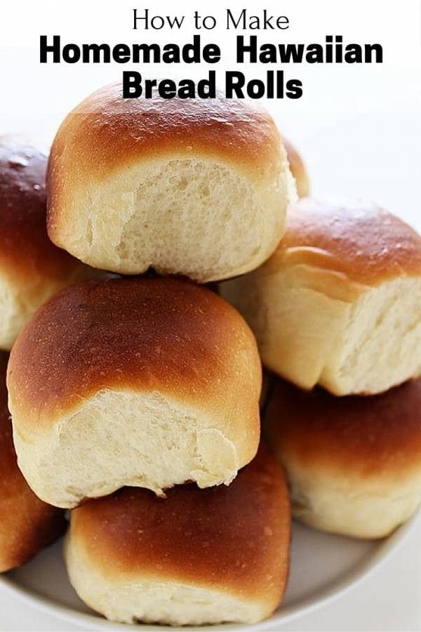 Soft, fluffy and tasty Hawaiian bread rolls for the next family gathering. A zesty bread to remind you of tropics.