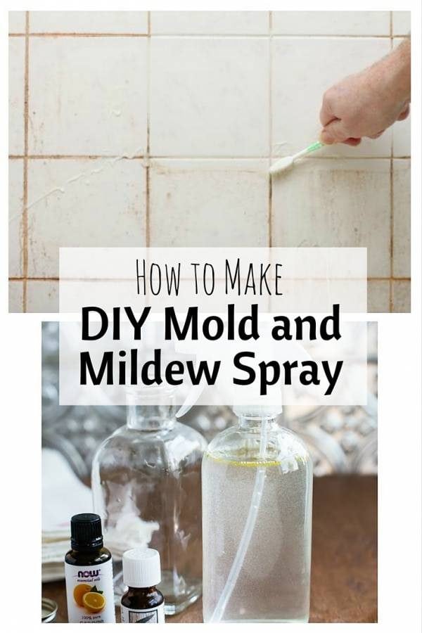Remove those nasty mold and mildew on your surfaces with this homemade spray. Not only it is easy to make but also harmless to the family and environment.