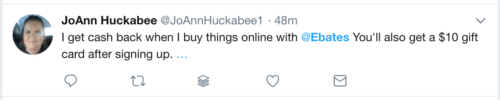 Ebates Tweet 01