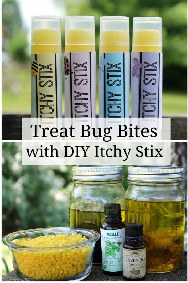 Treat Bug Bites With DIY Itchy Stix The Budget Diet