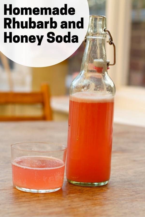 Probiotic soda you can make at home. A healthy, delicious and refreshing drink family will love!