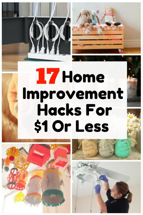 Make home upgrades easy and inexpensive with these hacks worth $1 or less. They will not only let you save money but also beautifies your home effortlessly.