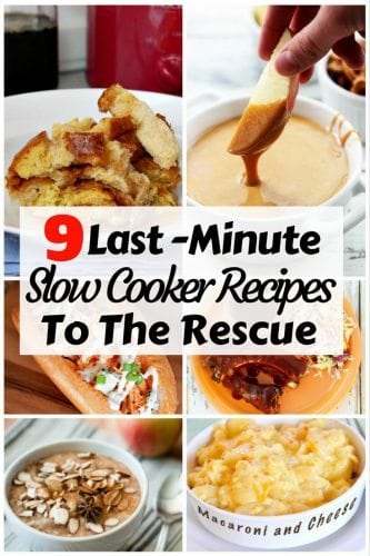 9 Last-Minute Slow Cooker Recipes To The Rescue - The Budget Diet