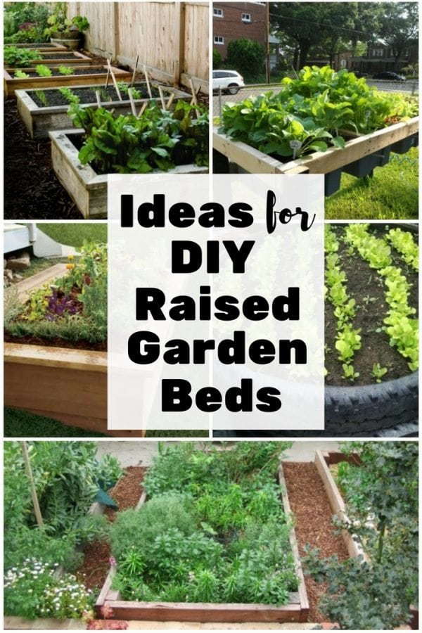 Upgrade your garden with these lovely DIY raised garden bed ideas. They are easy to make, made from recyclable materials and beautiful to look at.