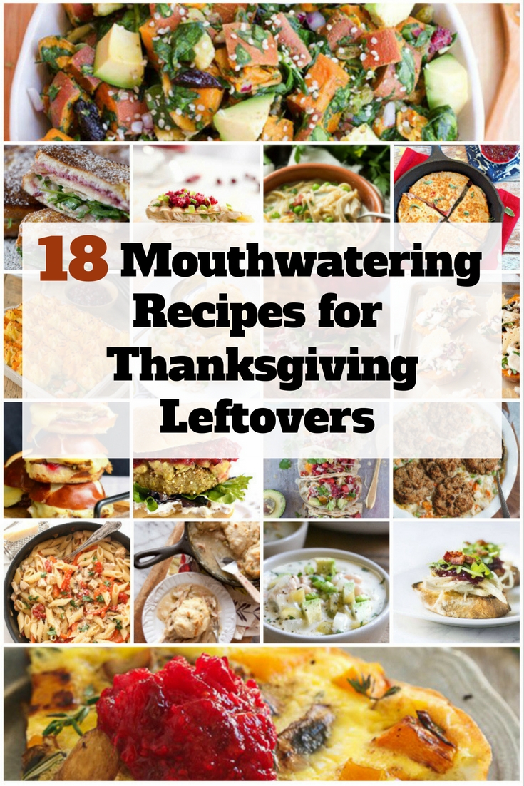 It is common that there are too much leftovers after Thanksgiving Day dinner but don't throw those away because you can turn them into delicious dishes with these recipes.