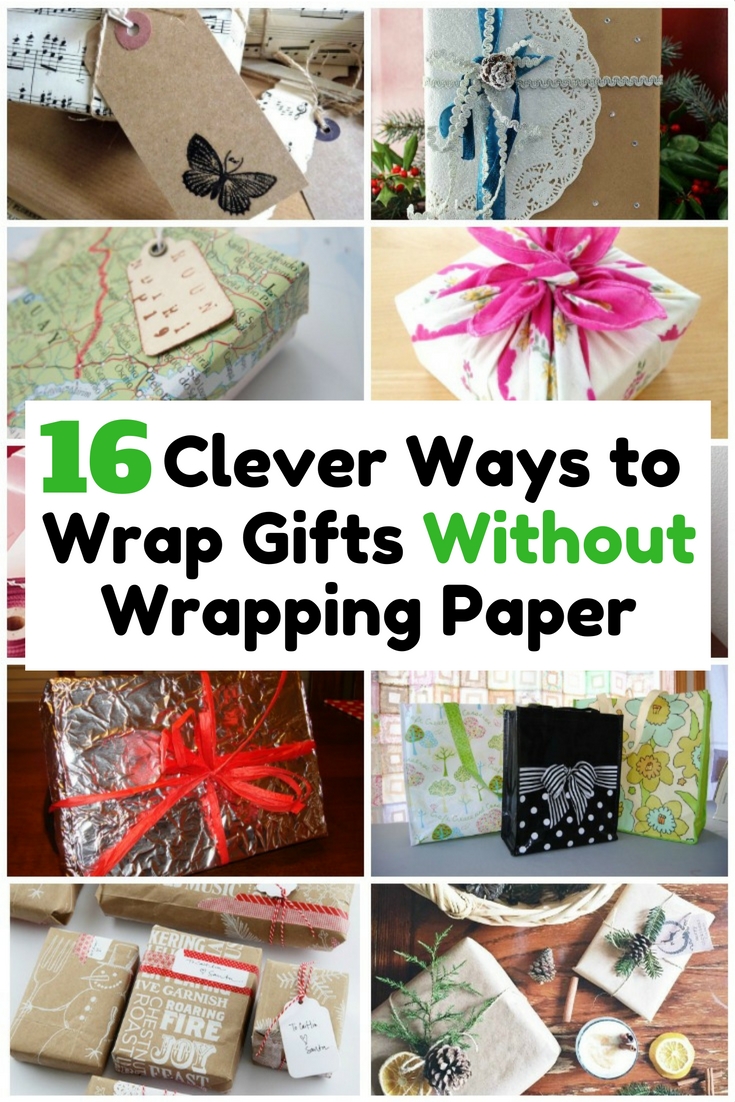 If you are in a rush and no available gift wrapper, be creative and innovative. Use the resources around you to wrap them beautifully.