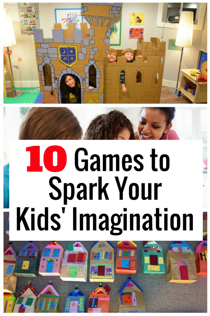 Spark your children's creativity with these amazing games. You will have a lot of fun, learning and bonding time.