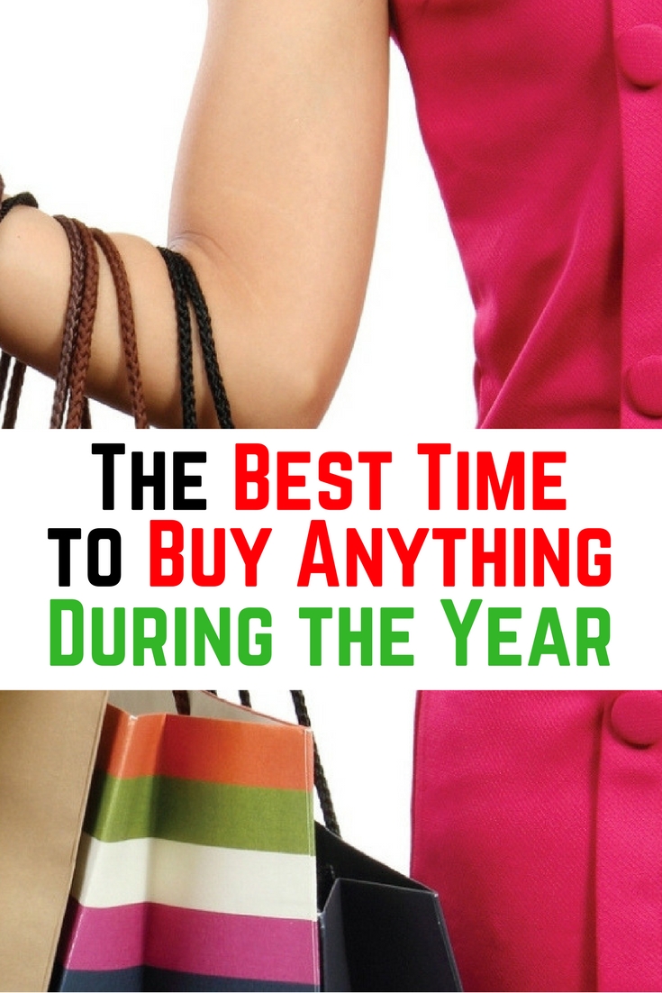 You don't have to wait for holidays to get the best items, read this and find out when to have the best deals of the year.